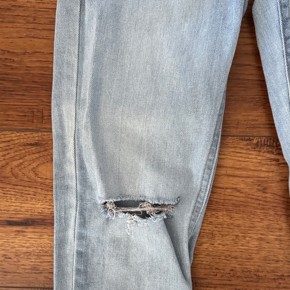 Wild Fable High Rise Slim Straight Blue Jeans - Picture 3 of 9